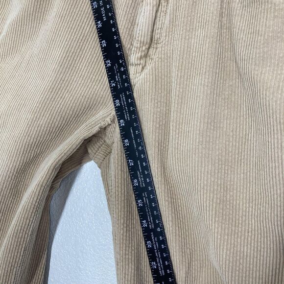 Empyre Relax Corduroy Pants Mens 32 Tan Straight Leg 5 Pocket Casual Jeans - Picture 8 of 16